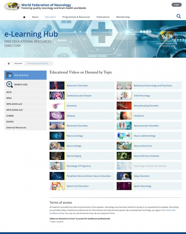 e Learning Hub Hub directory